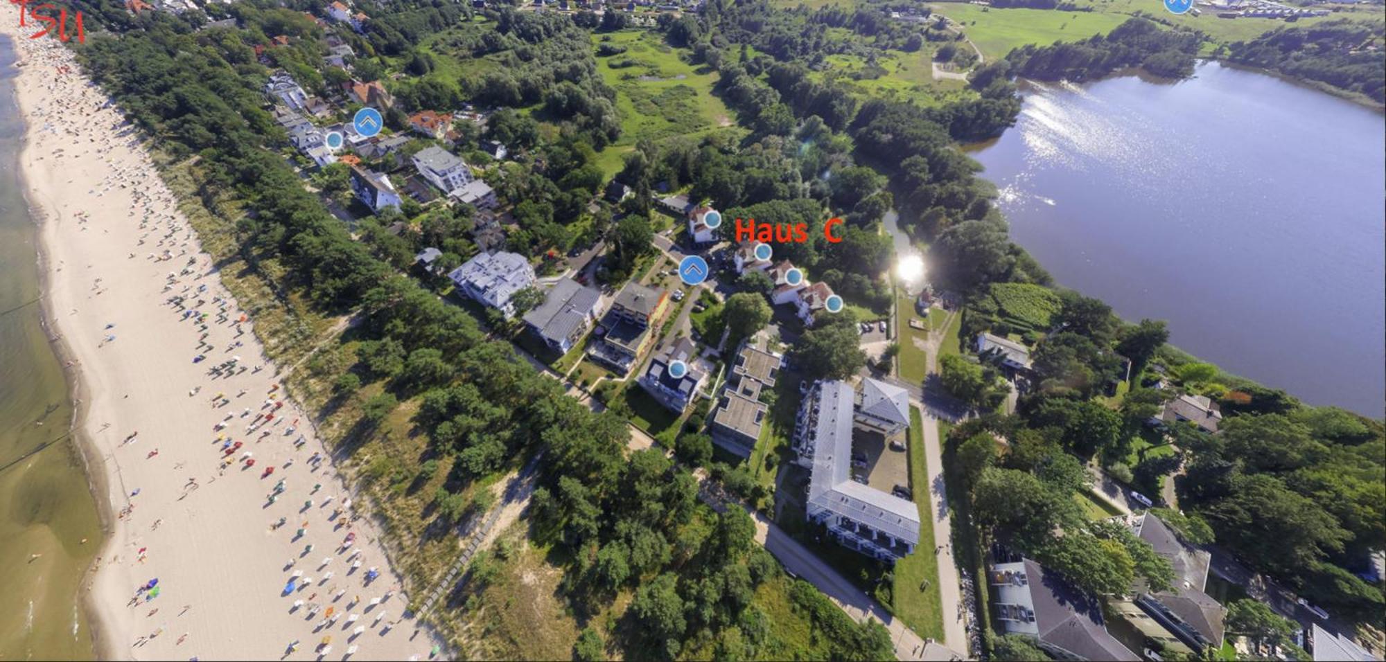 "Am Schloonsee" Haus C Heringsdorf  Exteriör bild
